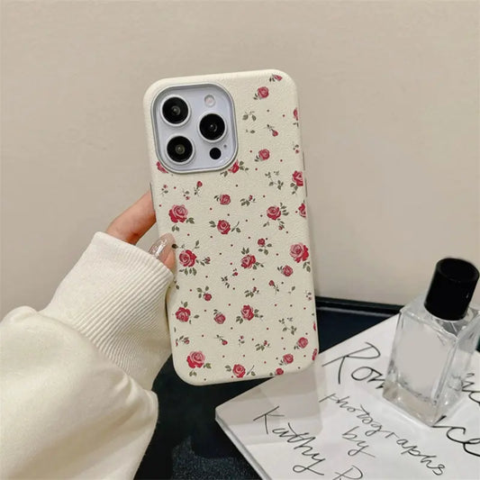 Elegant Rose Floral Case for iPhone