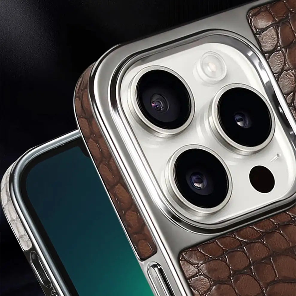 JINDUKA Crocodile PU Leather With Kickstand Case For iPhone - BD Gadget