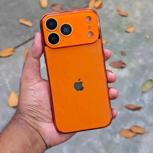 Dikex PC Case for iPhone (Cosmic Orange)