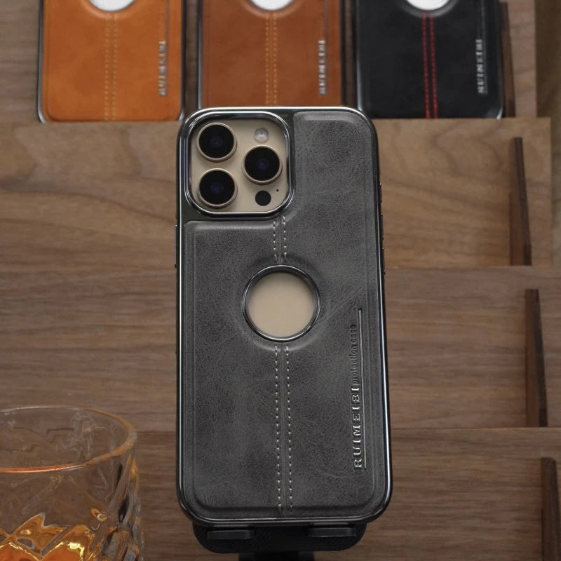 Ruimeibi Premium Vegan Leather Cover For iPhone - BD Gadget