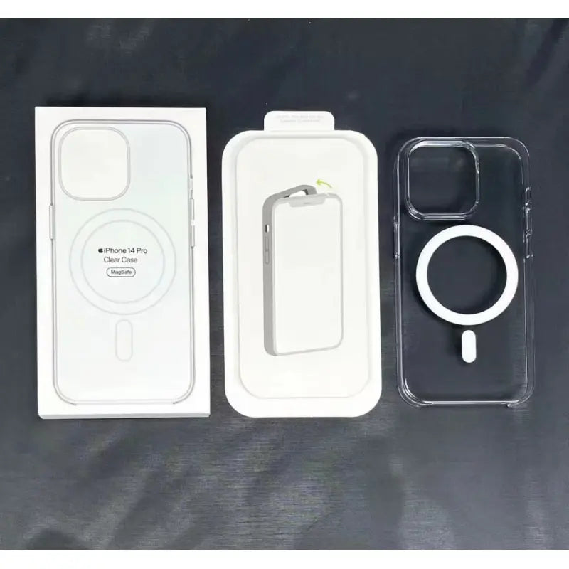 Anti Yellow Crystal Clear IC MagSafe Case - BD Gadget
