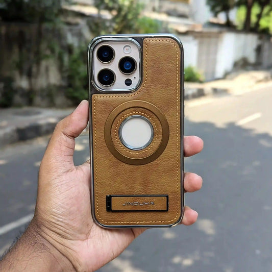 JINDUKA PU Leather Magsafe iPhone Cover