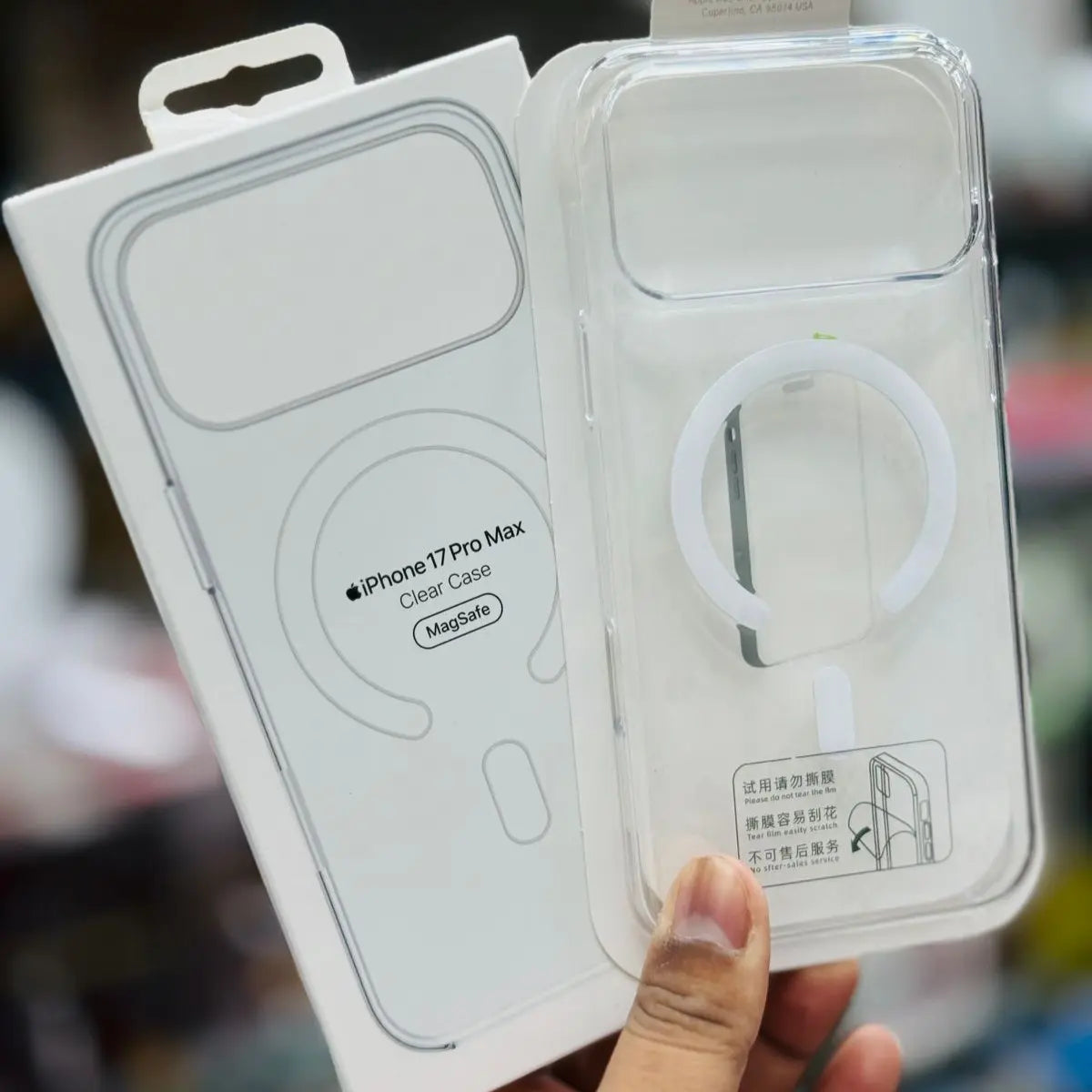 Anti Yellow Crystal Clear IC MagSafe Case - BD Gadget