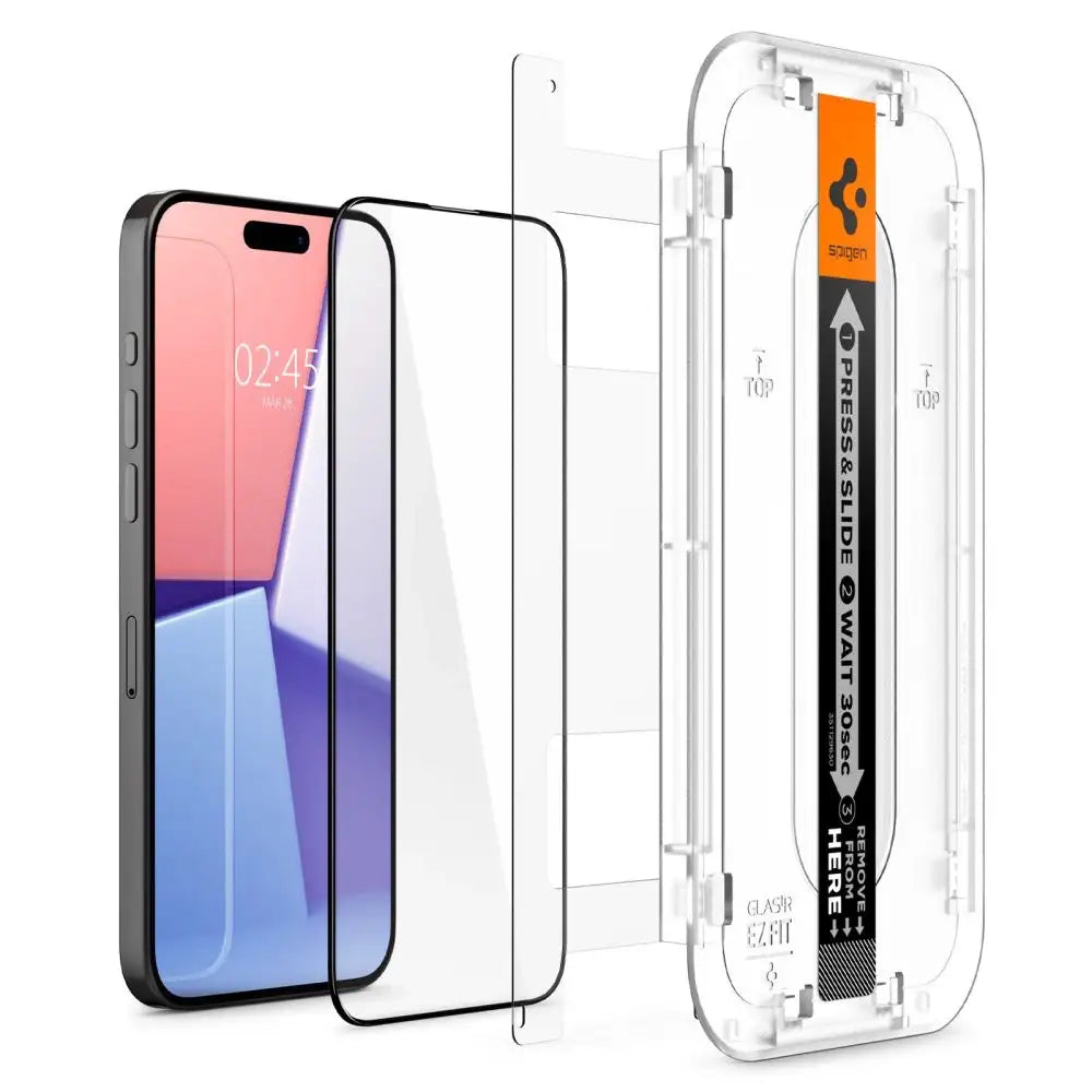 Spigen GLAS.tR EZ Fit Glass Protector 2 IN 1 - BD Gadget