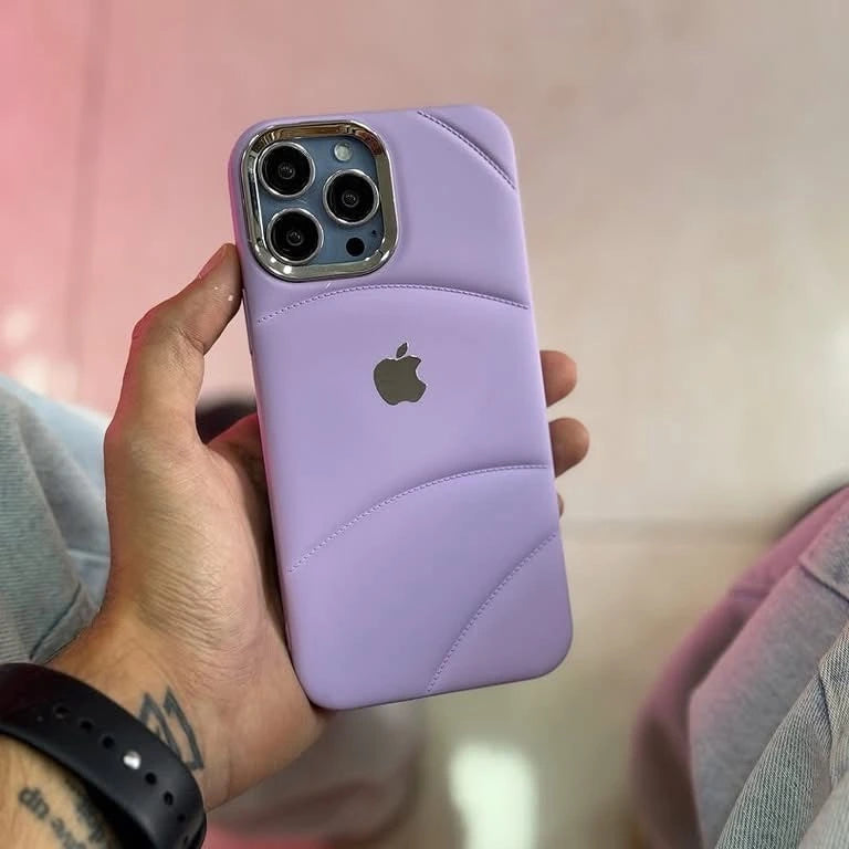 Soft Silicone Puffy Case For iPhone - BD Gadget