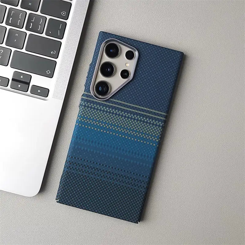 Ultra Thin Luxo Carbon Fiber Texture Case For Samsung