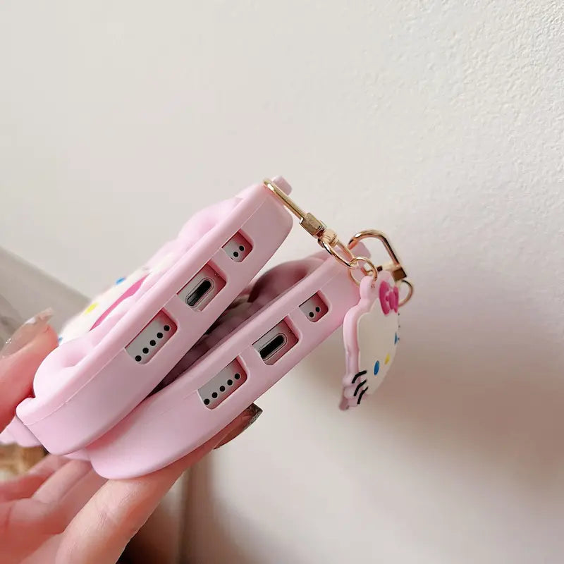 Hello Kitty Silicone Case For iPhone