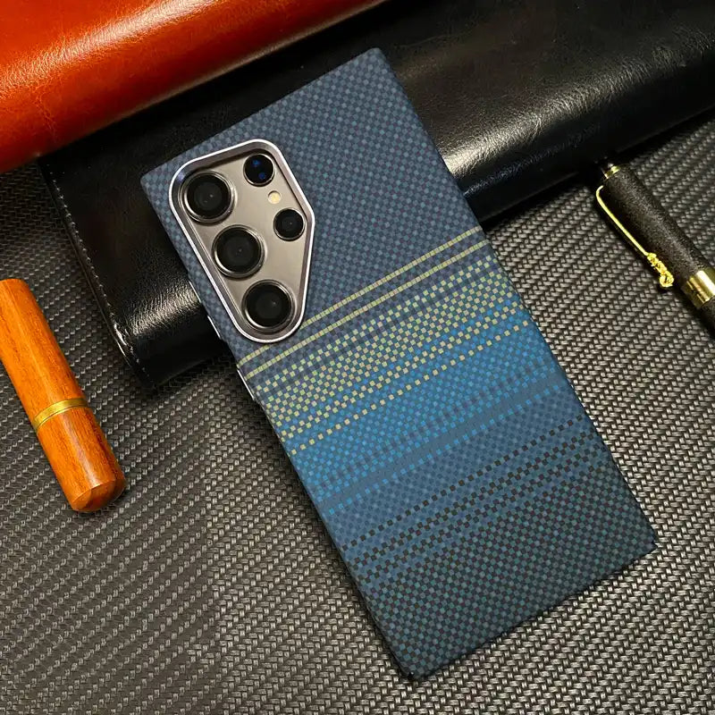 Ultra Thin Carbon Fiber Texture Case For Samsung