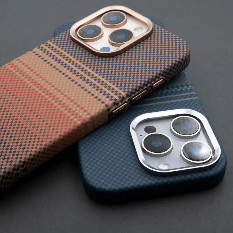 Ultra Thin Geometric Carbon Fiber Case For iPhone