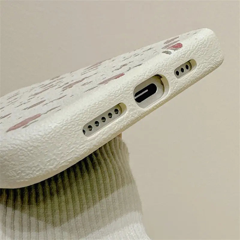 Elegant Rose Floral Case for iPhone