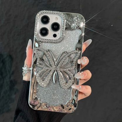 Elegant Butterfly Glitter iPhone Cover
