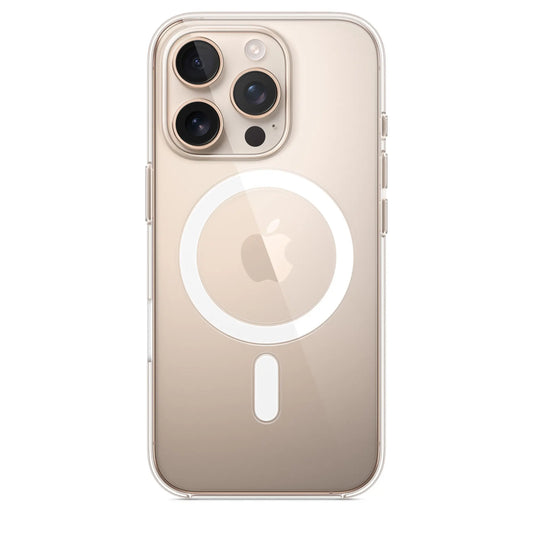 Gold phone case with Apple logo on a white background