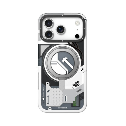 YOUNGKIT Cyberpunk 360° Spin Magnetic Stand Case