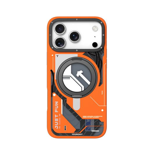 YOUNGKIT Cyberpunk 360° Spin Magnetic Stand Case