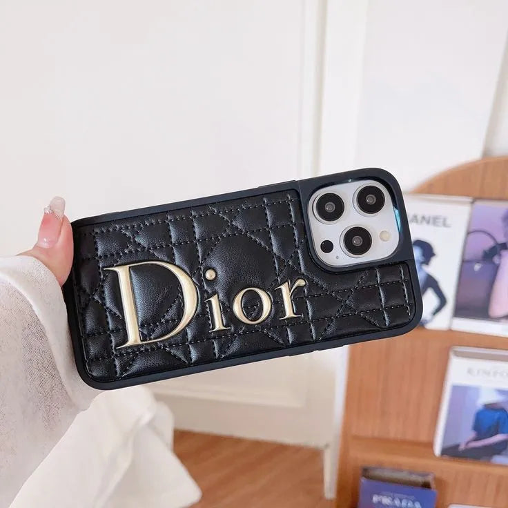 Premium Puffy PU Leather Case For iPhone