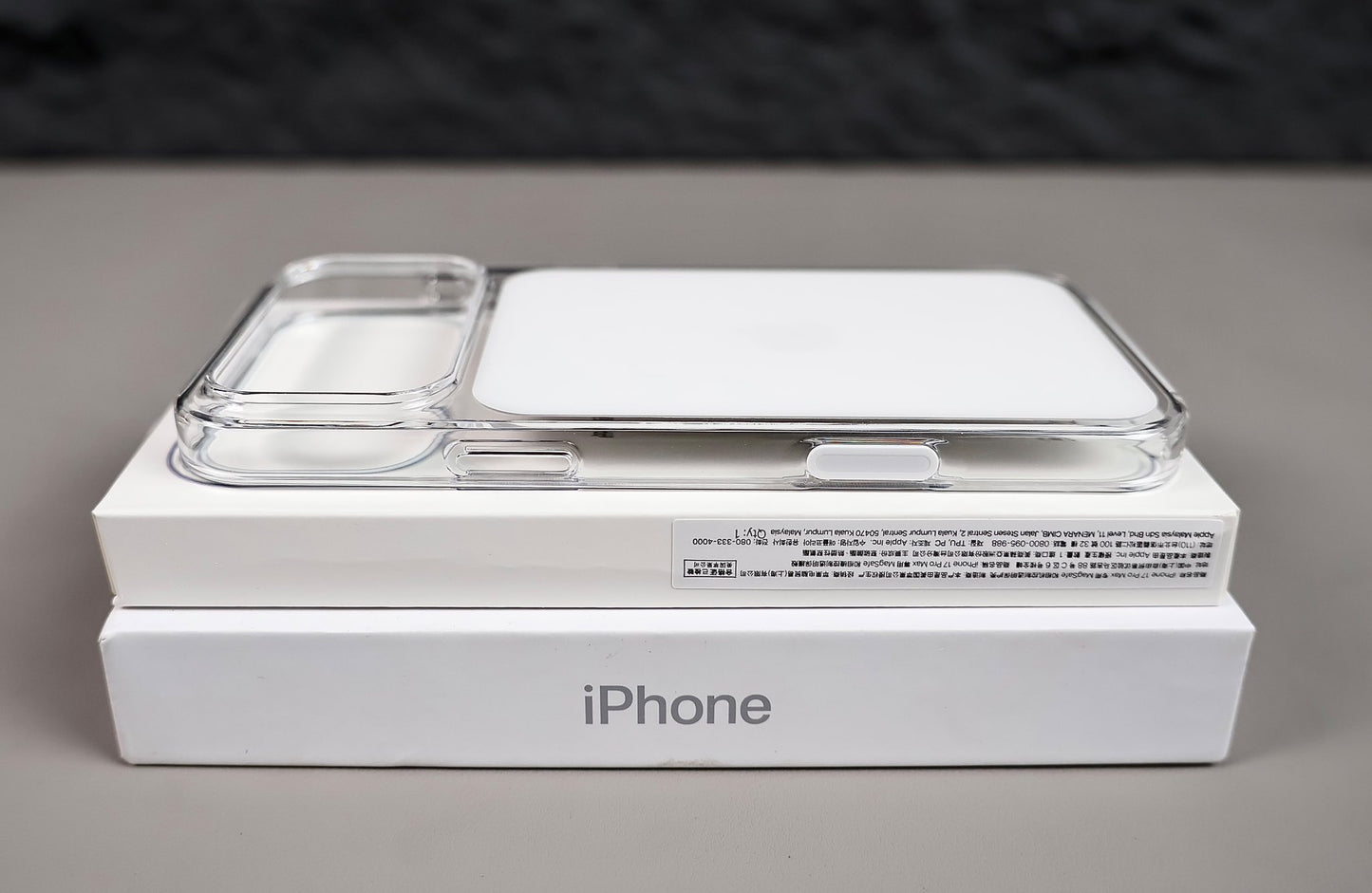 Clear IC MagSafe Case With Camera Button For iPhone 17 Pro/17 Pro Max