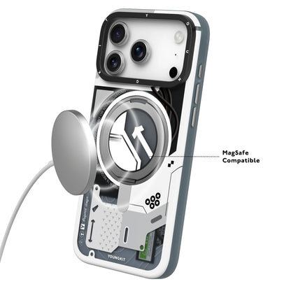 YOUNGKIT Cyberpunk 360° Spin Magnetic Stand Case