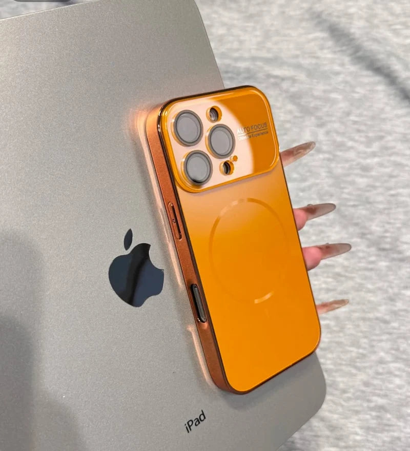 iPhone Cover with Built-in Lens Protector – Side View