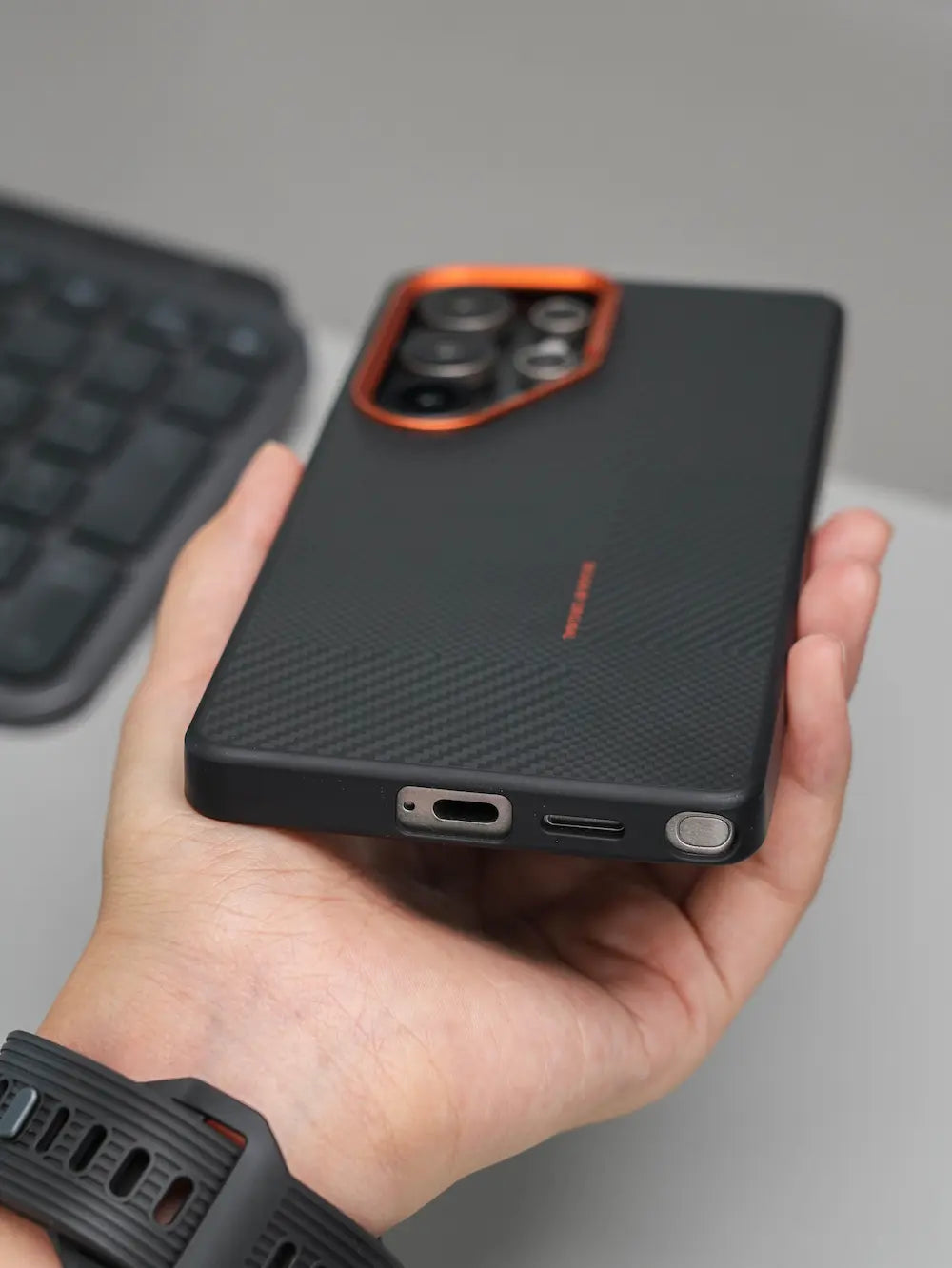 BIGC Carbon Fiber Texture Case for Samsung Galaxy