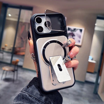 ArmorShield iPhone Back Cover with Camera Guard & Stand