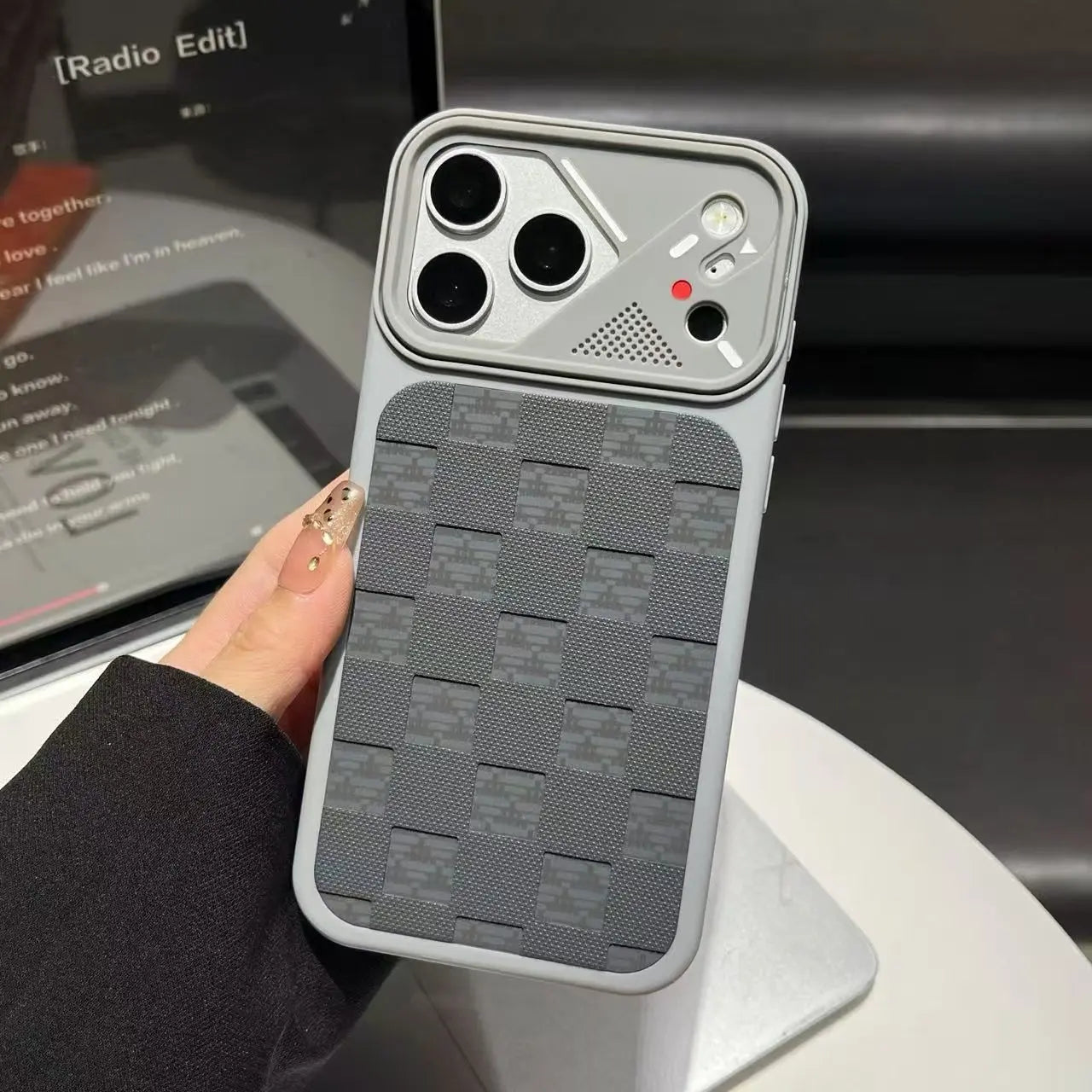 Cyber Grid MagSafe Protective Case for iPhone