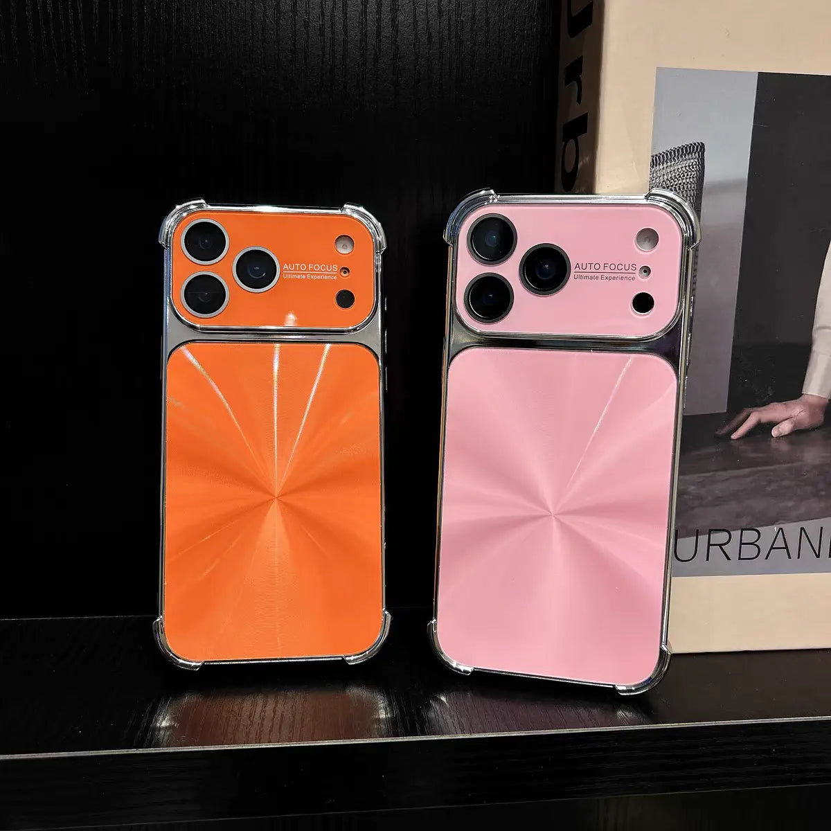 Chrome Edge Slim Camera Guard Case for iPhone