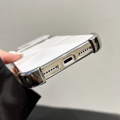 Chrome Edge Slim Camera Guard Case for iPhone