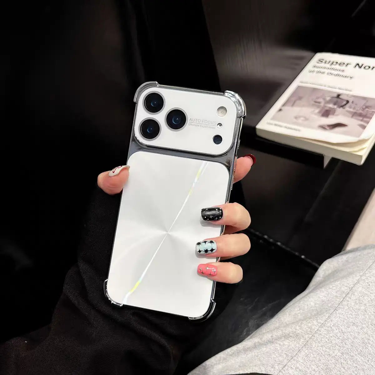 Chrome Edge Slim Camera Guard Case for iPhone