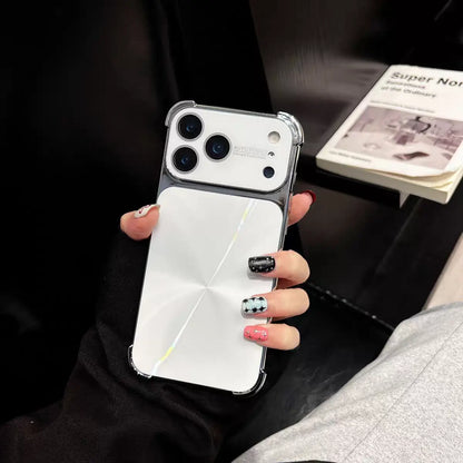 Chrome Edge Slim Camera Guard Case for iPhone