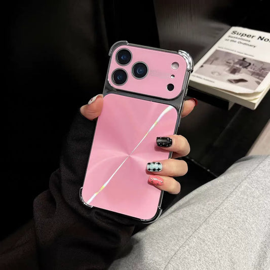 Chrome Edge Slim Camera Guard Case for iPhone