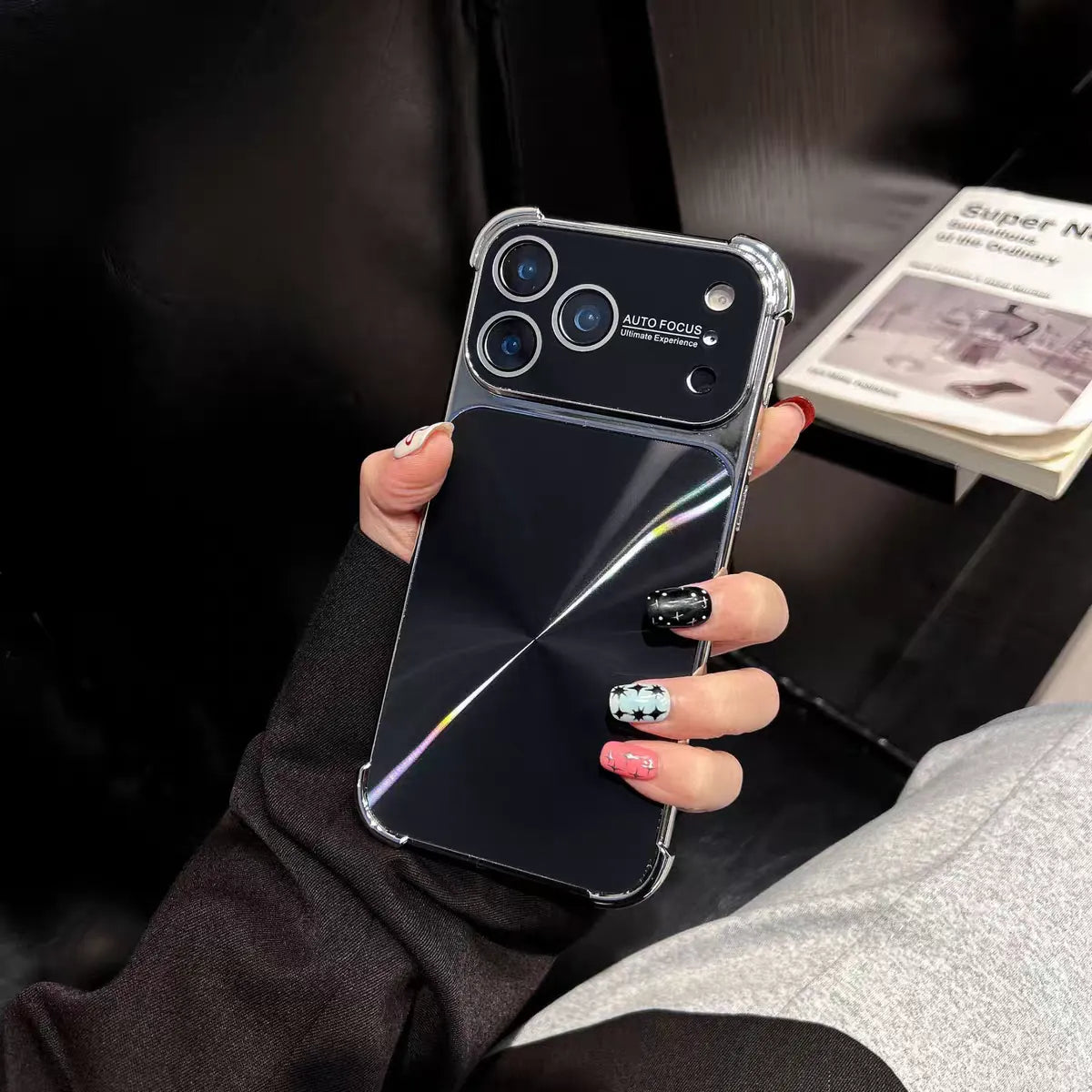 Chrome Edge Slim Camera Guard Case for iPhone