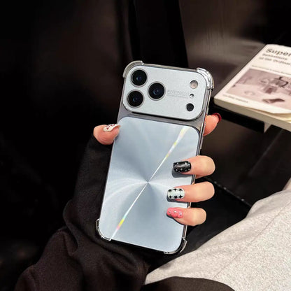 Chrome Edge Slim Camera Guard Case for iPhone