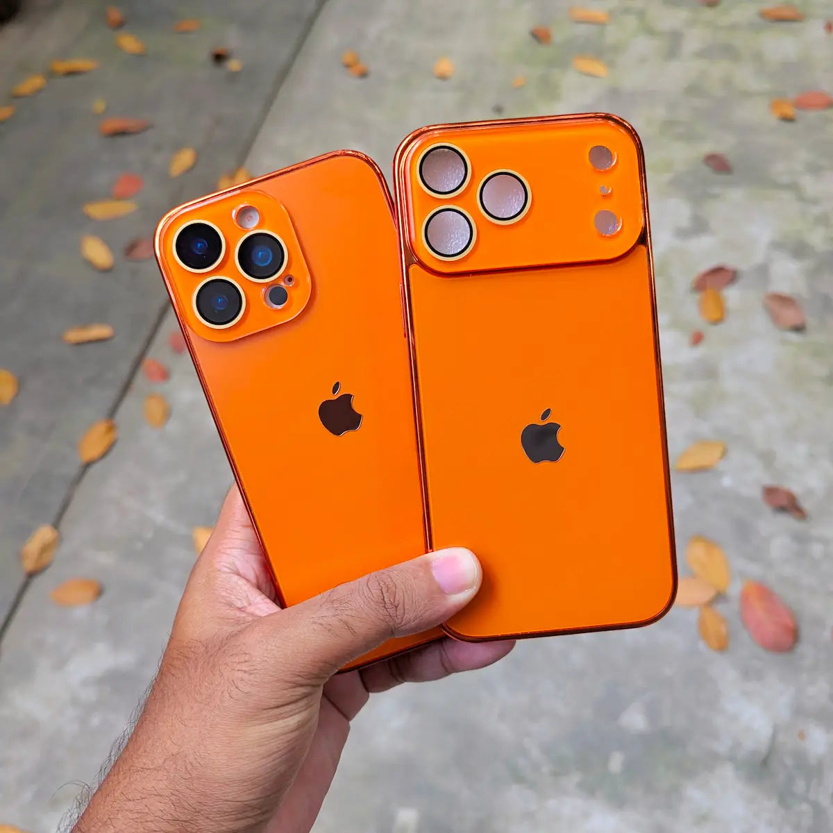 Dikex PC Case for iPhone (Cosmic Orange)