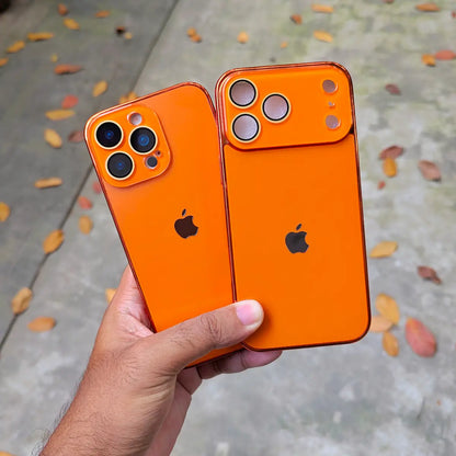Dikex PC Case for iPhone (Cosmic Orange)