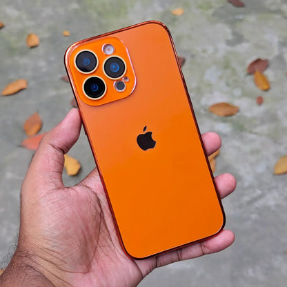 Dikex PC Case for iPhone (Cosmic Orange)