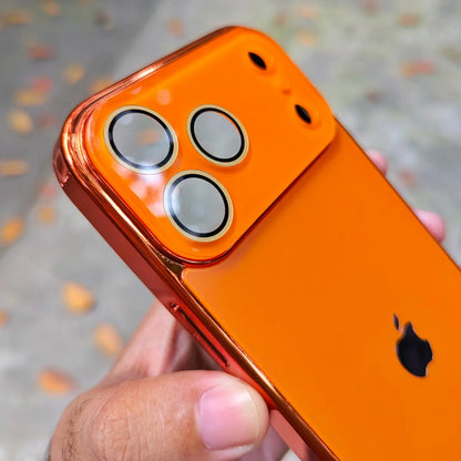 Dikex PC Case for iPhone (Cosmic Orange)
