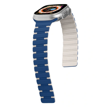 Two Color Magnetic Silicone Watch Belt