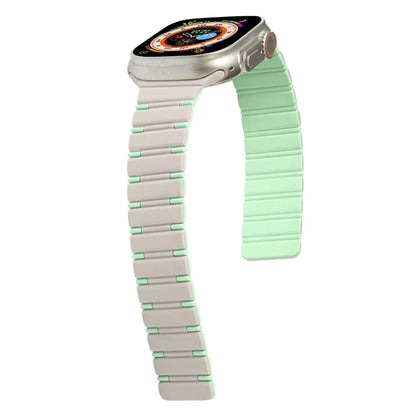 Two Color Magnetic Silicone Watch Belt