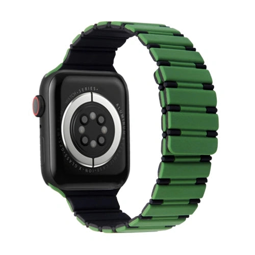 Two Color Magnetic Silicone Watch Belt