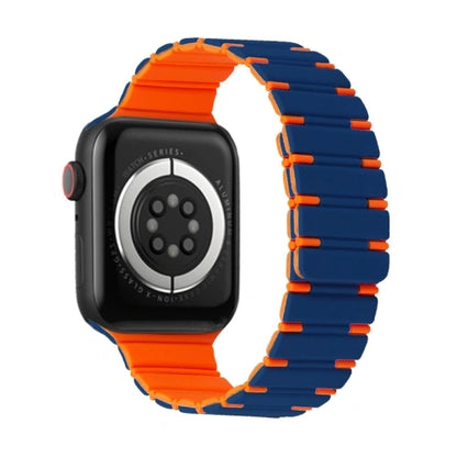 Two Color Magnetic Silicone Watch Belt