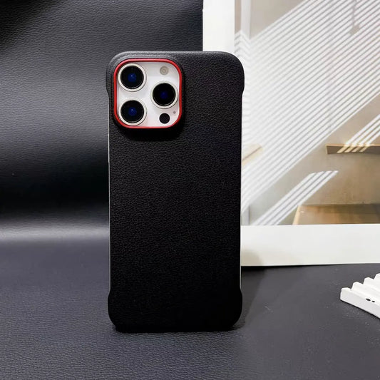 X Level Nobel Skin Frameless PU Leather Case For iPhone