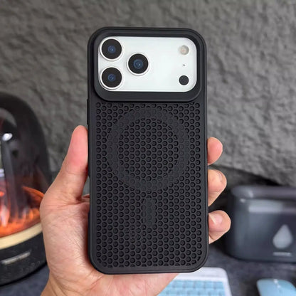 Honeycomb Cooling Design iPhone Case – MagSafe Supported