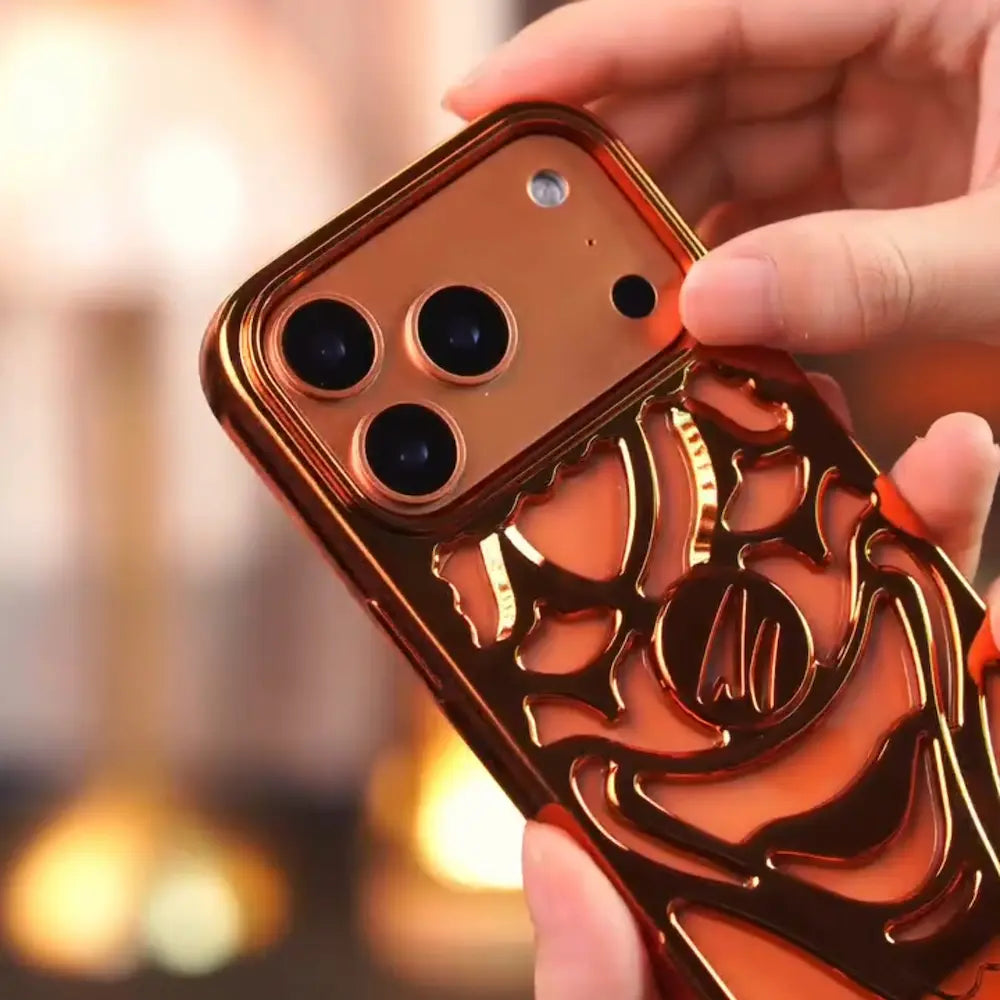 Joker Face Shiny iPhone Case