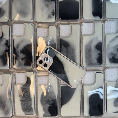 Luminous Blue Aurora Quicksand iPhone Cover