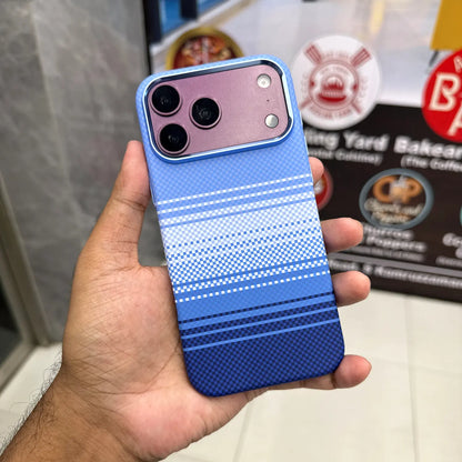 LuxoLife Carbon Fiber Texture Phone Cover for iPhone