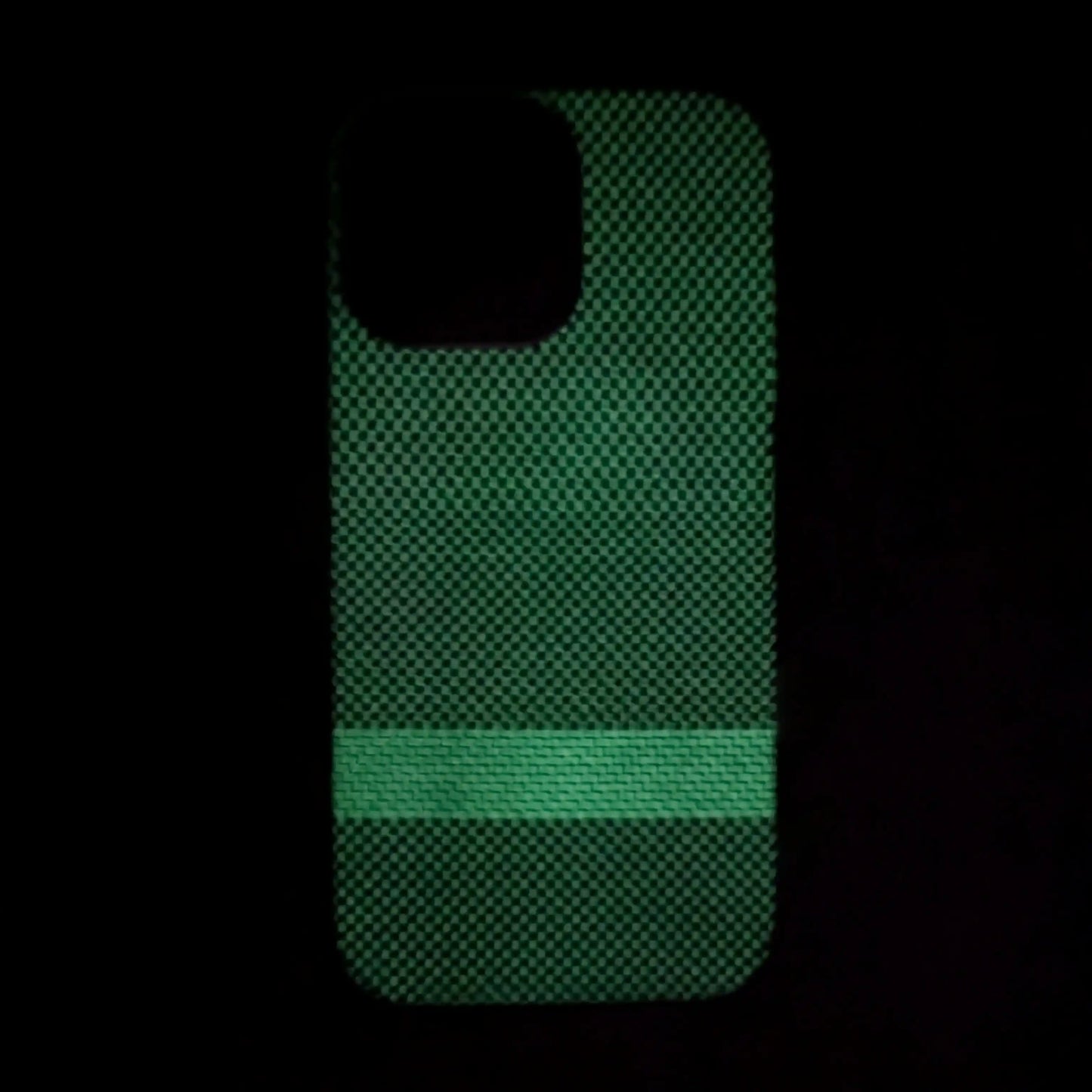 Luxo Life Carbon Fiber Texture Back Case for iPhone (Brown)
