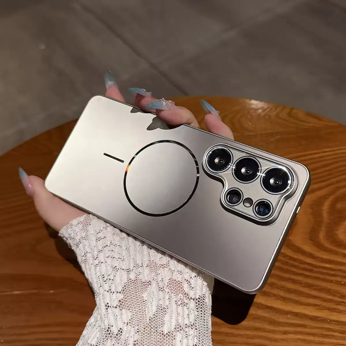 Slim Magnetic Case with Camera Protection for Samsung Galaxy Ultra