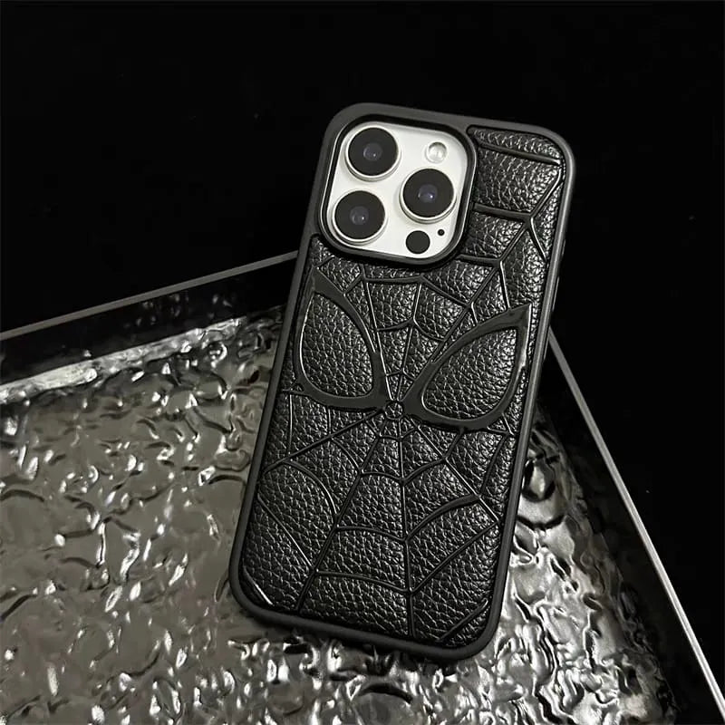 Premium 3D Spider-Man Design Case For iPhone