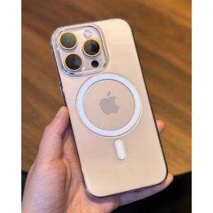Anti Yellow Crystal Clear IC MagSafe Case - BD Gadget