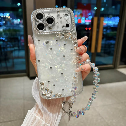 Sparkle iPhone Case with Lens Protection & Free Charm - BD Gadget